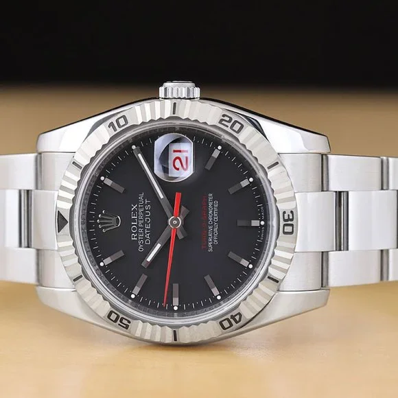ROLEX DATEJUST 36MM DIAL 18K WATCH! WITH PAPERS!!!